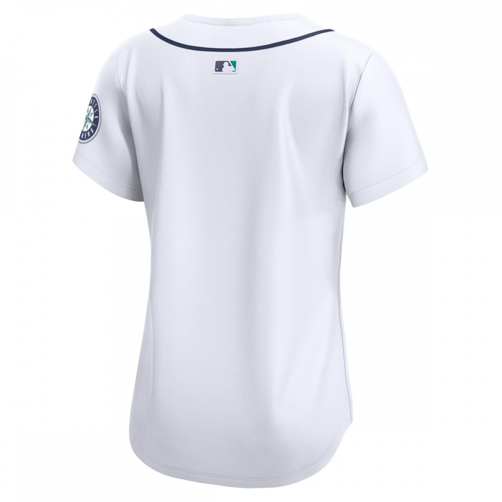 Seattle Mariners Women's Home Limited Jersey - White-Pro Kit Vault | Brand New 26/27 Sports Jerseys